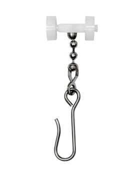Wheeled Carrier with Stainless Steel Hook