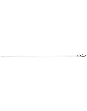 16” PVC Drop with Stainless Steel Hook
