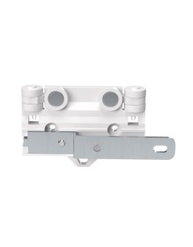 6 Wheel Hidden Baton Master-Left-White