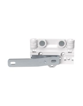6 Wheel Hidden Baton Master-Right-White