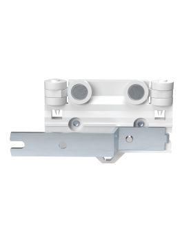 8 Wheel Exposed Baton Master-White-Right