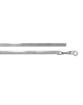 Smooth Baton with Snap Hook and Adapter