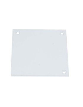DT-3535 End Cap-White-Left
