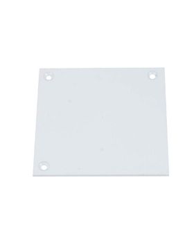 DT-3535 End Cap-White-Right