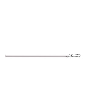 Hexagonal Aluminum Baton with Snap Hook