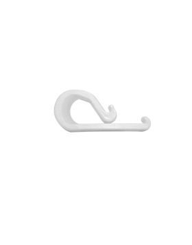 White Cord Clip